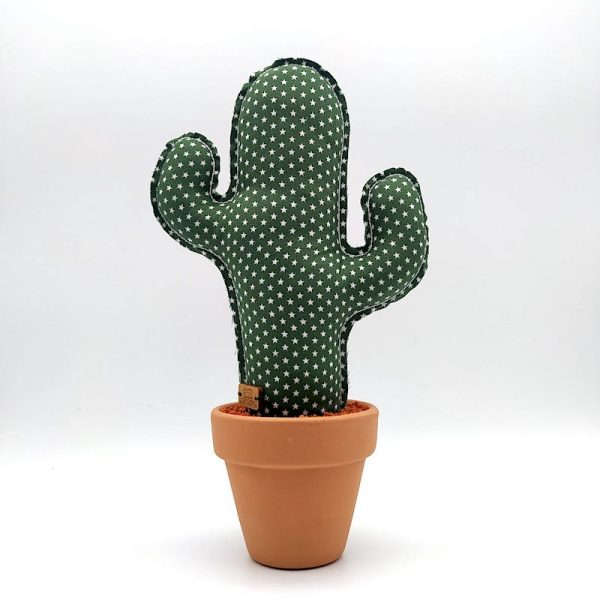 Cactus de tela Estrellas